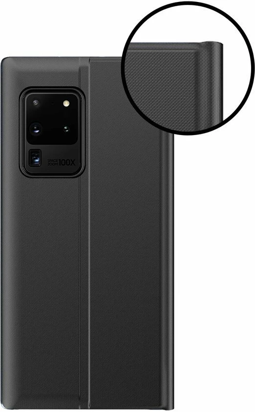 Mbështjellës Hurtel për Samsung Galaxy A02s EU, tip bookcase me kickstand, Blu