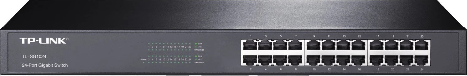 Switch TP-Link, 24 porte, i zi