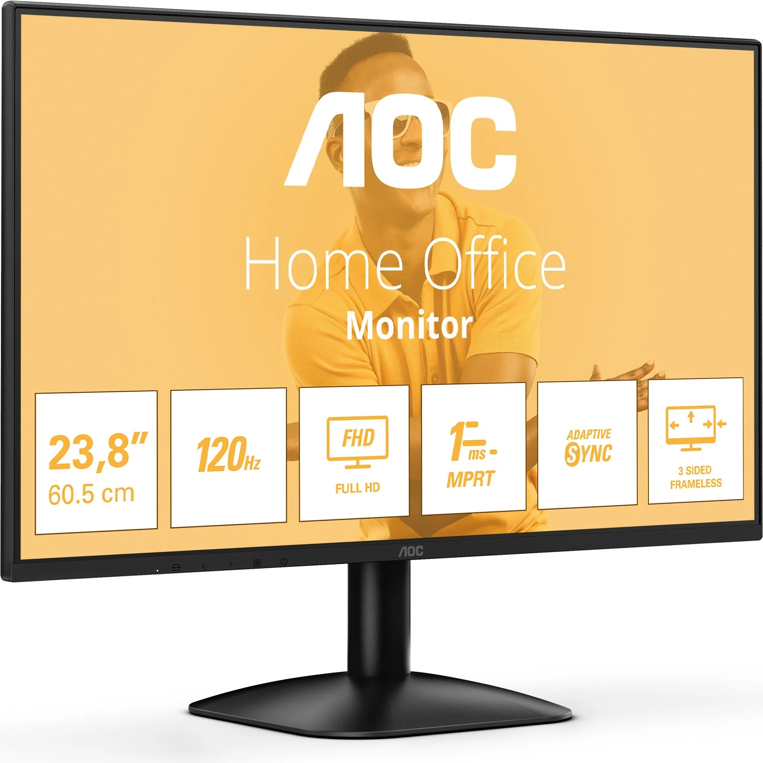 Monitor AOC 24B31H 23.8 inç Full HD IPS, 120Hz, i zi
