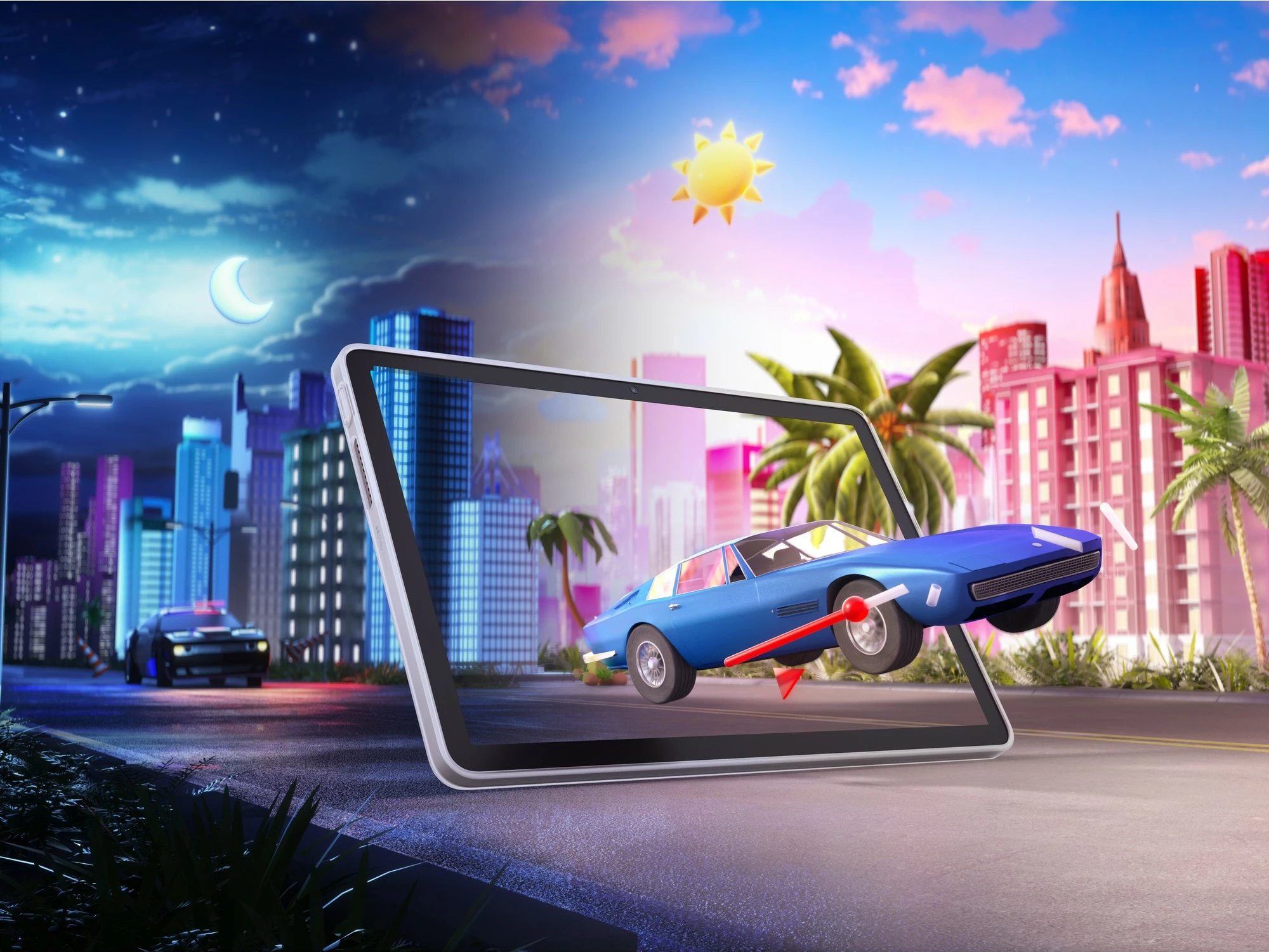 Tablet Lenovo Tab 64GB me mbështjellës, e zezë