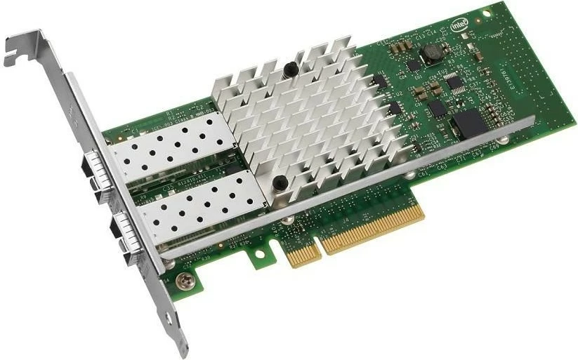 Adapter Ethernet Intel X520, 10 Gbit/s, PCI Express, Fibër