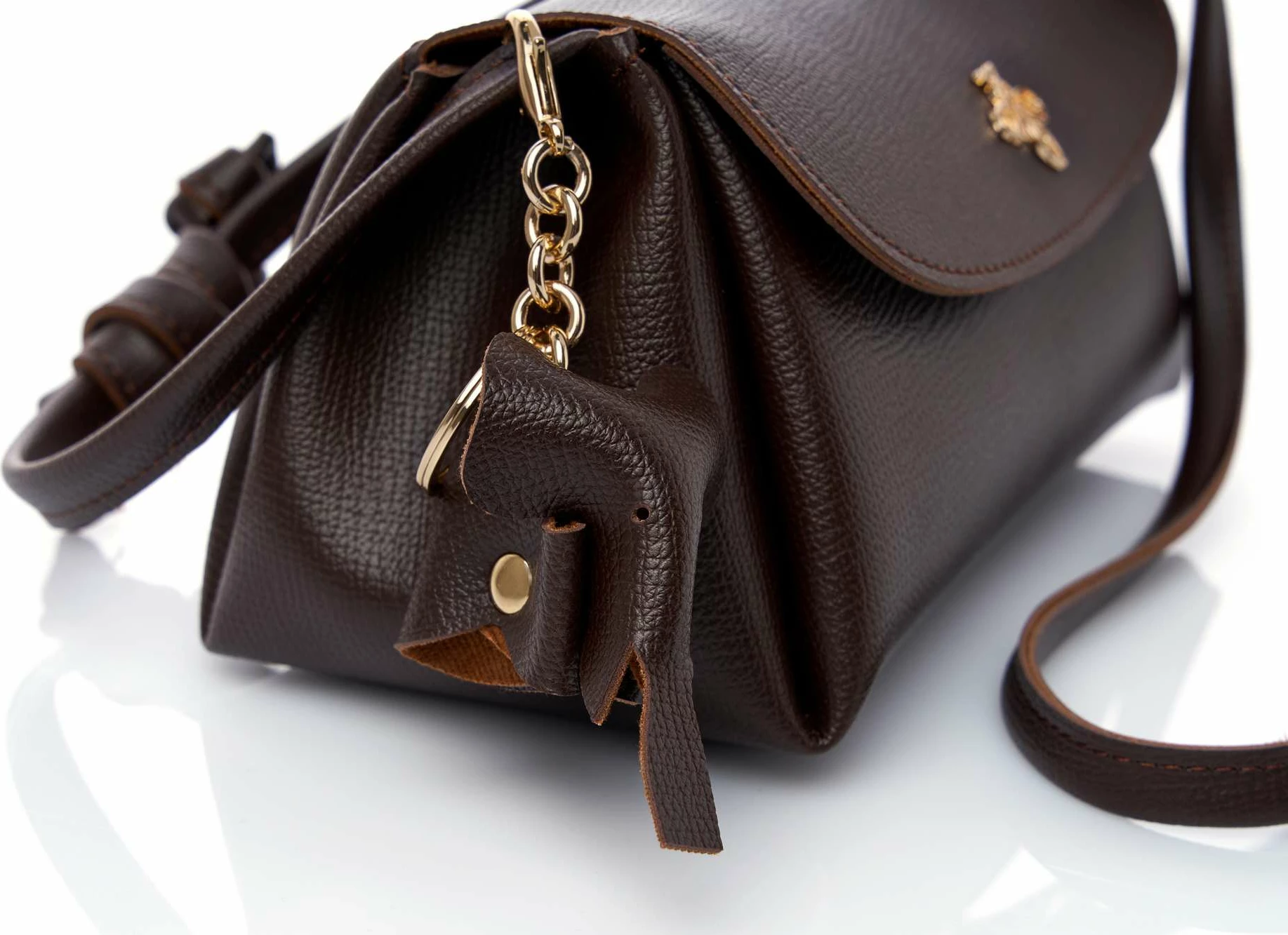 Çantë supi Lucky Bees Ava, ngjyrë kafe