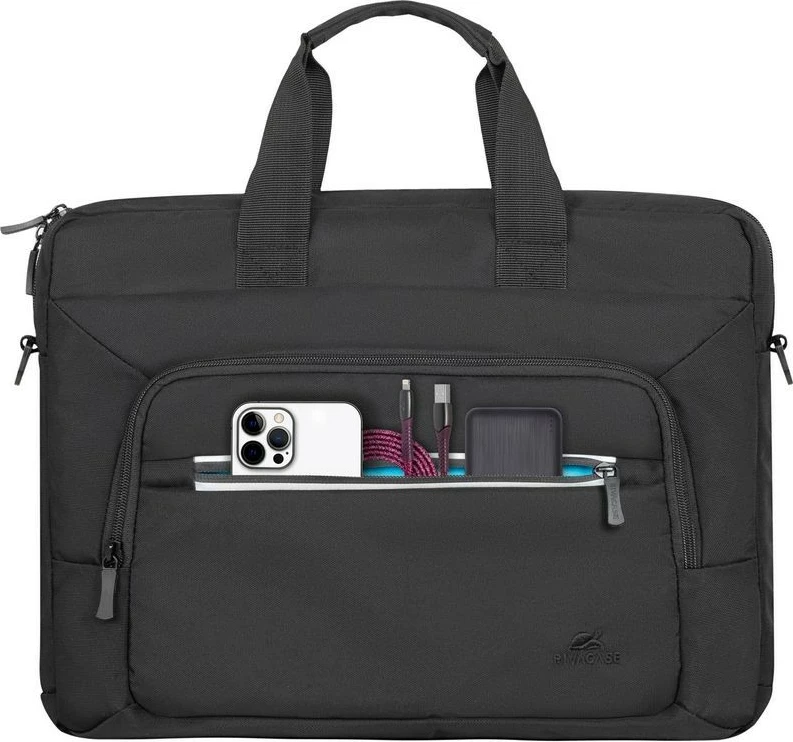 Mbështjellës laptopi RIVACASE Alpendorf 7521, 13.3-14 inç, i zi