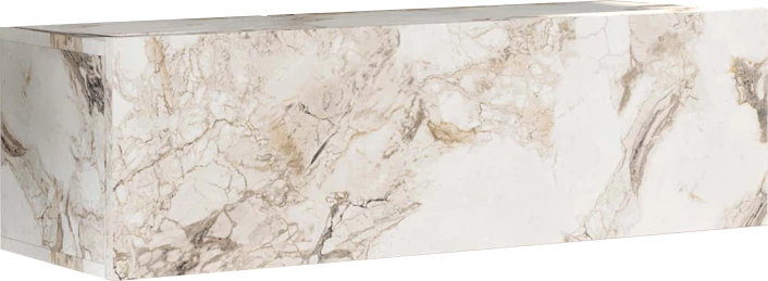 Njësi TV Serit mermer fildish melaminë 100x31.5x29.6cm