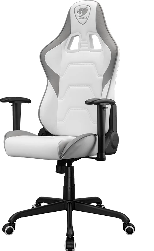 Karrige gaming COUGAR ARMOR ELITE, 2D mbështetëse krahu, shpinore 160°, e bardhë