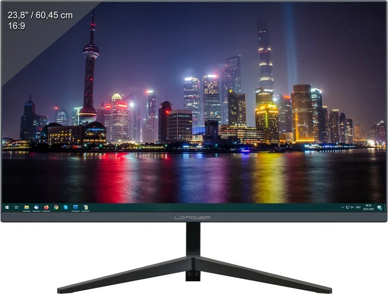 Monitor LC-Power LC-M24-FHD-75 23.8 inç Full HD, 75Hz, HDMI, i zi