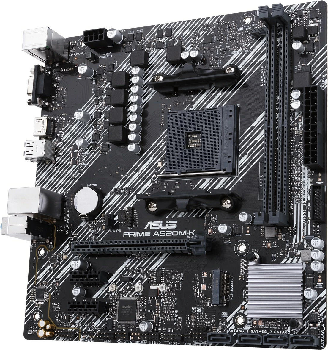 Pllakë amë ASUS PRIME A520M-K, Socket AM4, micro ATX