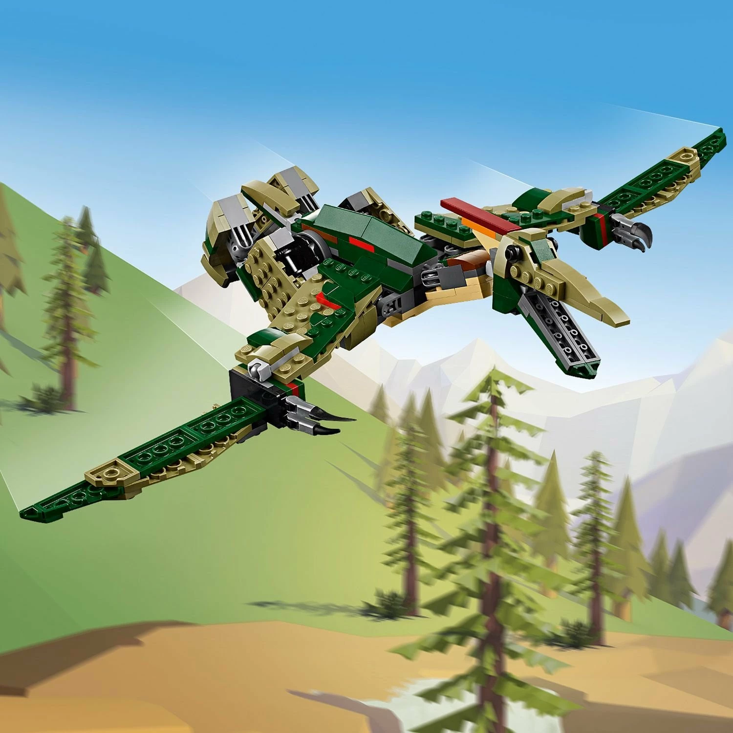 Set ndërtimi LEGO Creator 3-në-1 Tyrannosaurus 31151, 626 copë