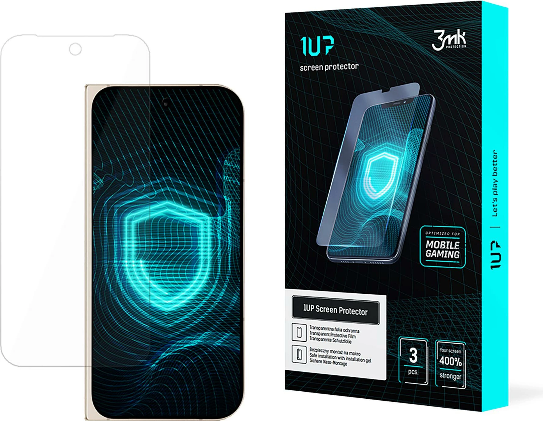 Film mbrojtës 3mk 1UP për Google Pixel 9 Pro Fold, përpara