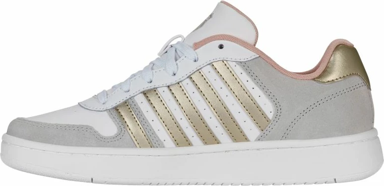 Atlete femra K-Swiss, të hirtë me detaje të arta