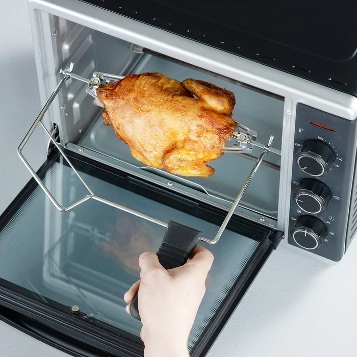 Furrë e vogël SEVERIN TO 2056, 30L, çelik inox, e zezë