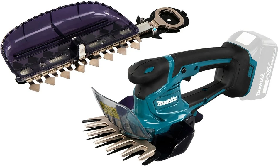 Makineri prerëse bari Makita DUM604ZX, 16 cm, 2500 RPM, zi kaltër