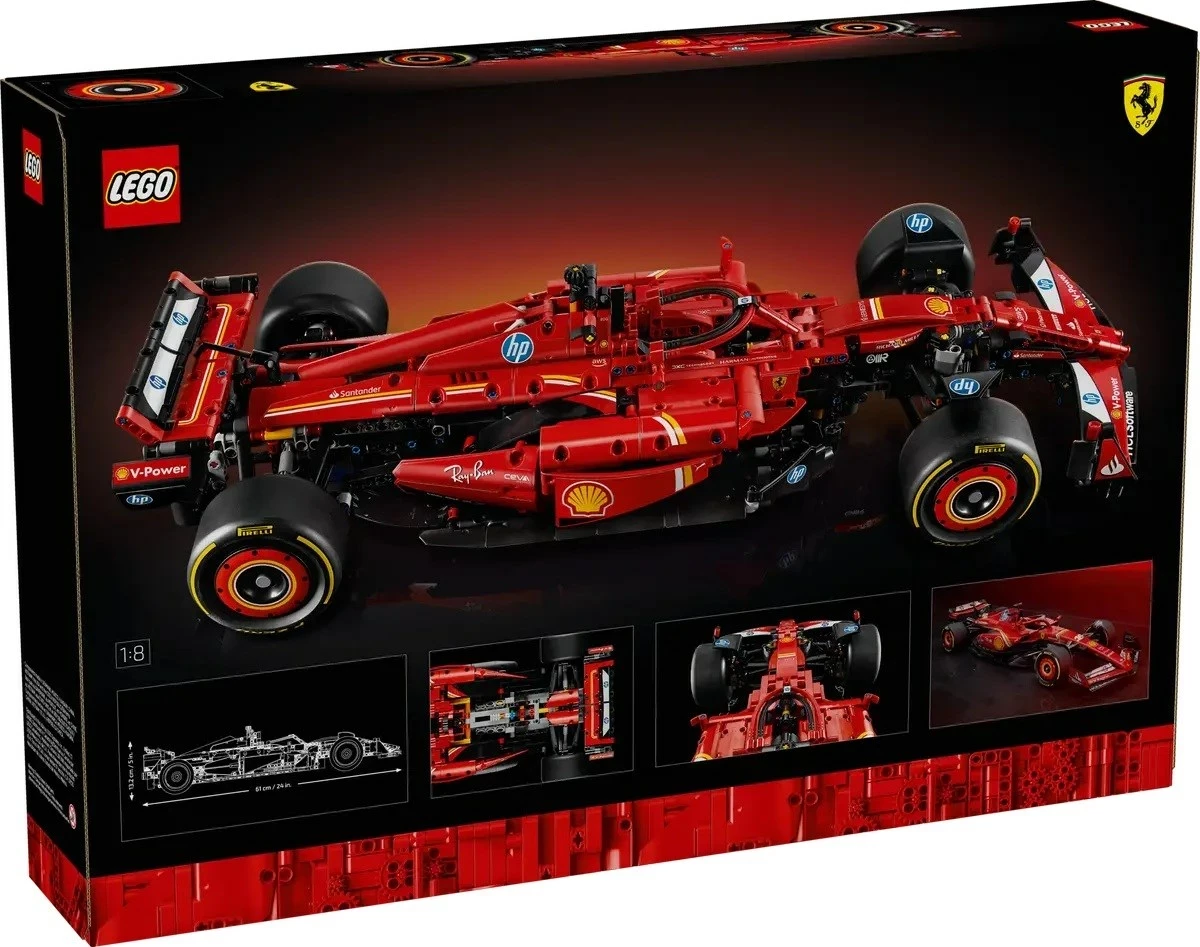 LEGO Technic Ferrari SF-24, 42207, e kuqe