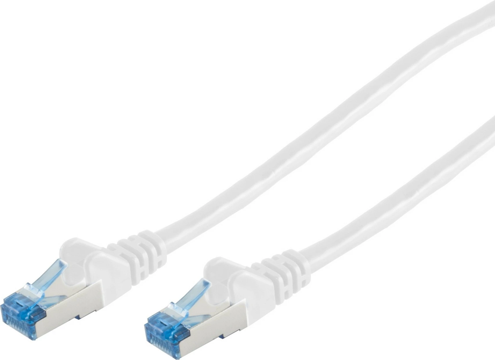 Kabëll rrjeti No-Name S/CONN 75720-W, 10 m, Cat6a, S/FTP (S-STP), RJ-45, RJ-45, Bardhë