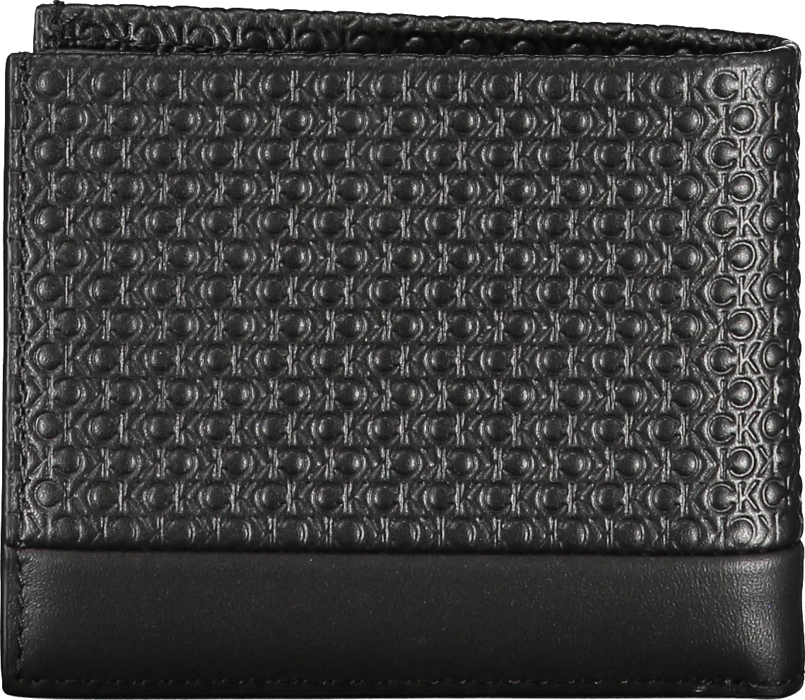 Portofol për meshkuj CALVIN KLEIN, i zi