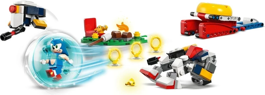 Set LEGO Sonic the Hedgehog 77001 Sonic's Campfire Clash