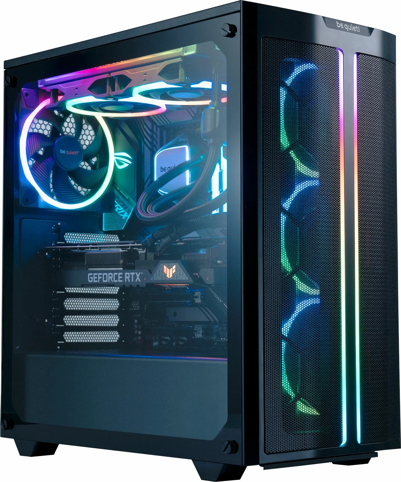 Ventilator PC be quiet! Light Wings BL073 120mm PWM High-Speed ARGB 2500rpm, i zi, 1 copë