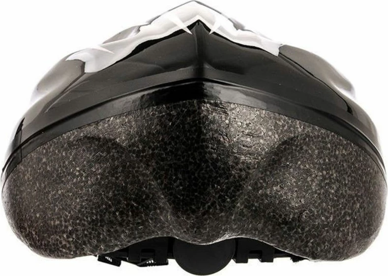 Helmetë biçiklete për fëmijë Meteor, e zezë e kuqe