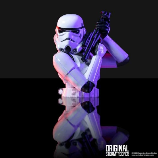Figurinë bust Stormtrooper NEMESIS NOW Star Wars 14.2 cm, e bardhë