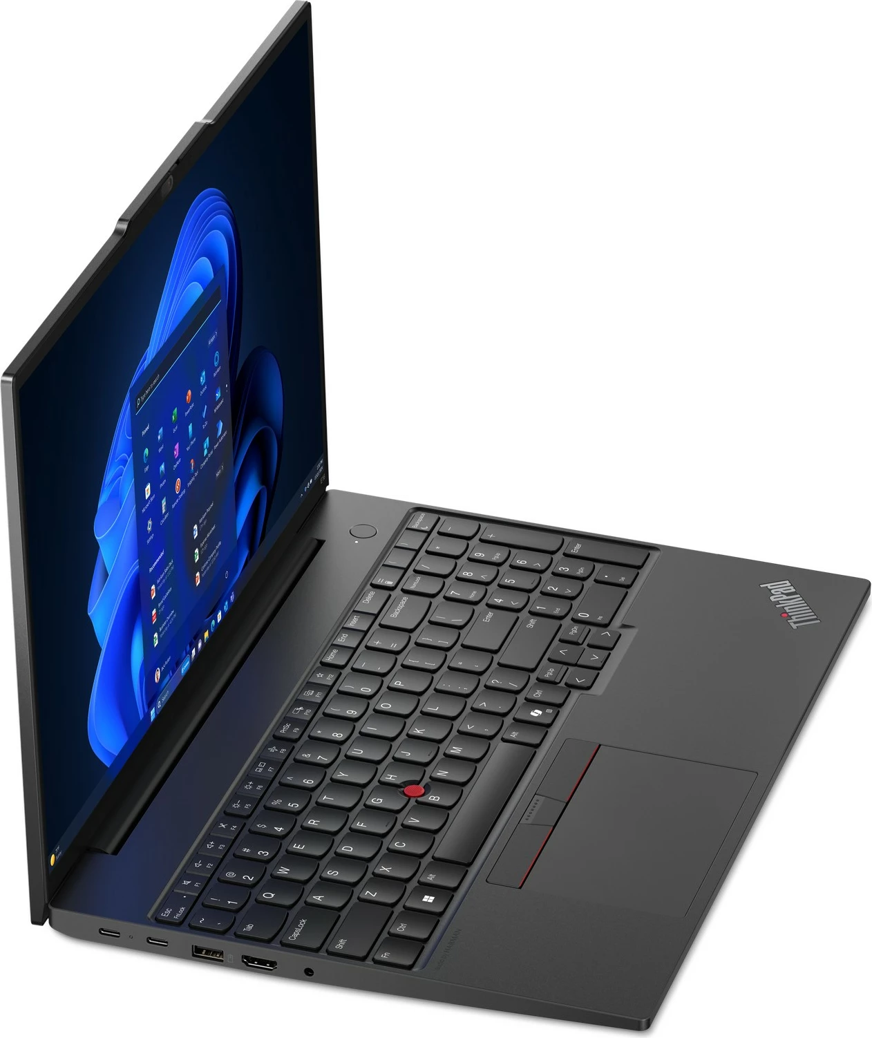 Laptop Lenovo ThinkPad E16, 16", AMD Ryzen 5, 8GB RAM, 256GB SSD, AMD Radeon Graphics, i zi (DE keyboard)