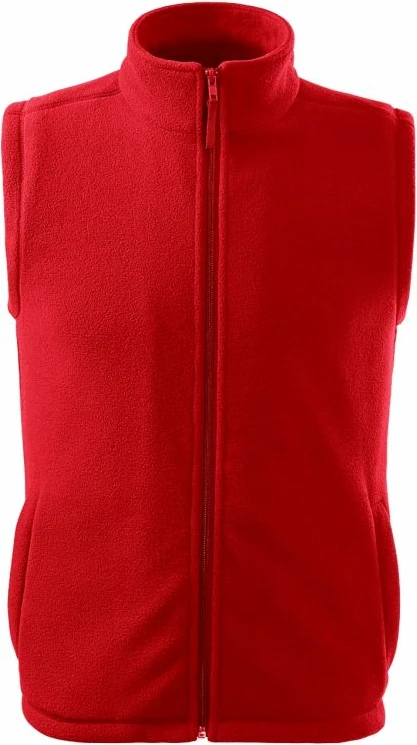 Jelek fleece Malfini për meshkuj dhe femra, i kuq