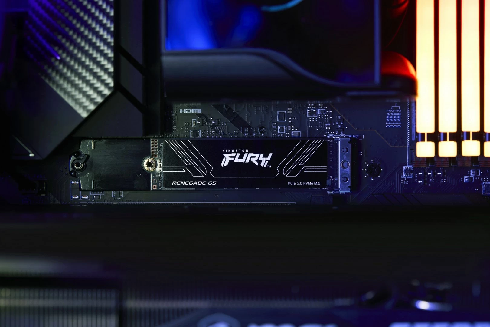 SSD Kingston FURY RENEGADE G5 1TB M.2 2280 PCIe 5.0 NVMe, i zi