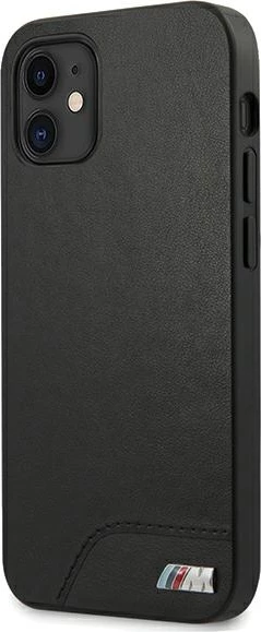 Mbështjellës BMW M Collection për iPhone 12 mini, 5.4", i zi, hardcase