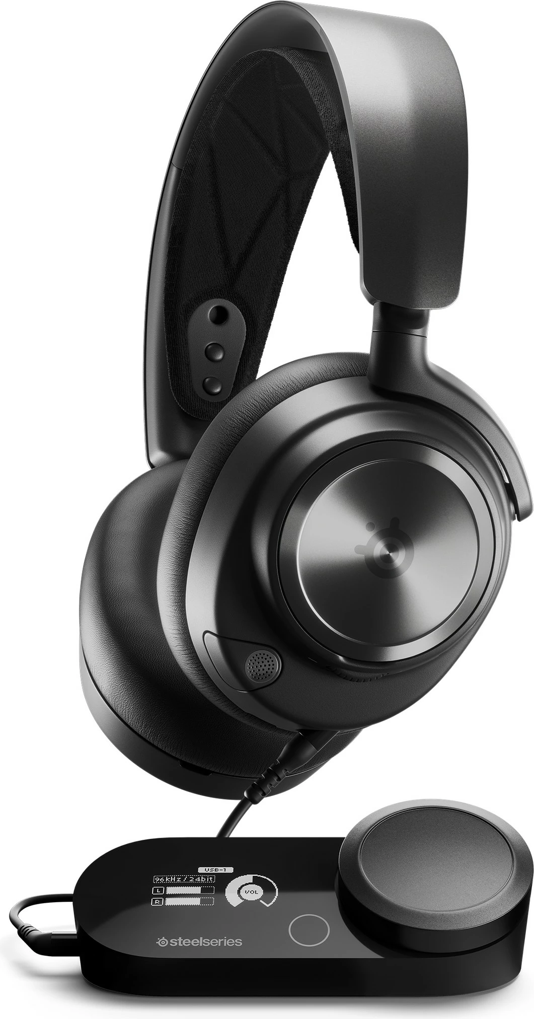 Kufje SteelSeries Arctis Nova Pro Wireless, wireless, e zezë