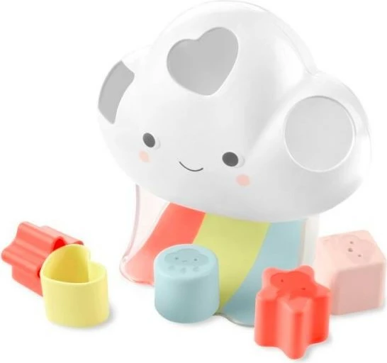 Lodër edukative Skip Hop Cloud Shape Sorter, 10 blloqe, shumëngjyrëshe
