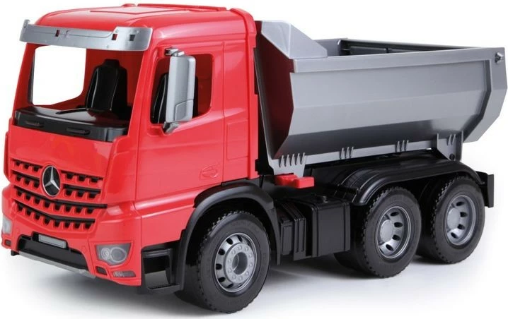 Kamion lodër Lena Worxx Dump Truck Aroc, 45 cm, i kuq/gri
