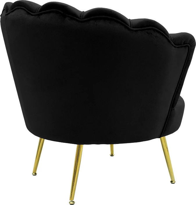 Fotel Daimon kadife zi-ari 79x74x78cm