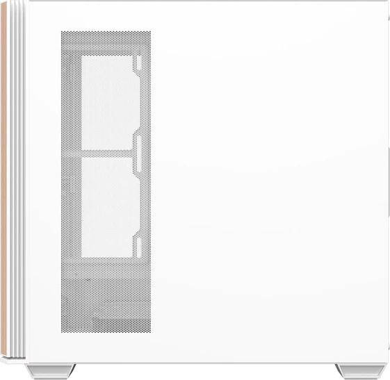 Kasë, Darkflash DS900WS ATX midi tower, për Pllakë amë ATX/M-ATX/ITX, xham i temperuar, pa ventilatorë, deri 12x120 mm, 2x HDD + 2x SSD, e bardhë