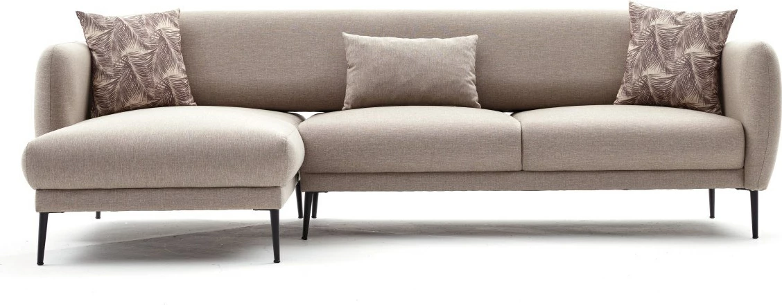 Kënd divan-krevat Venus L, ngjyrë krem