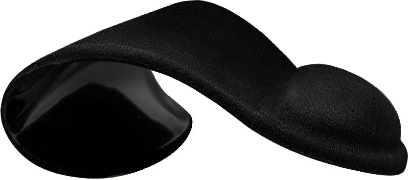 Mauspad Savio MP-02 me jastëk xheli për kyç, i zi