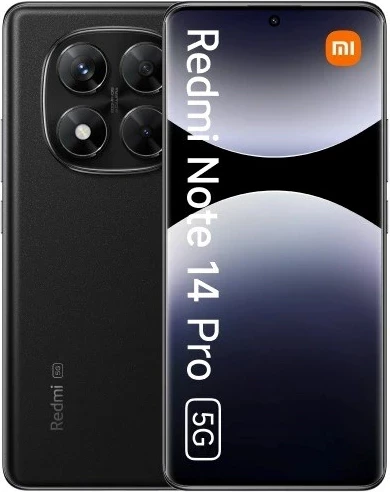 Celular Xiaomi Redmi Note 14 Pro, 6.67", 12+512GB, 5G, i zi