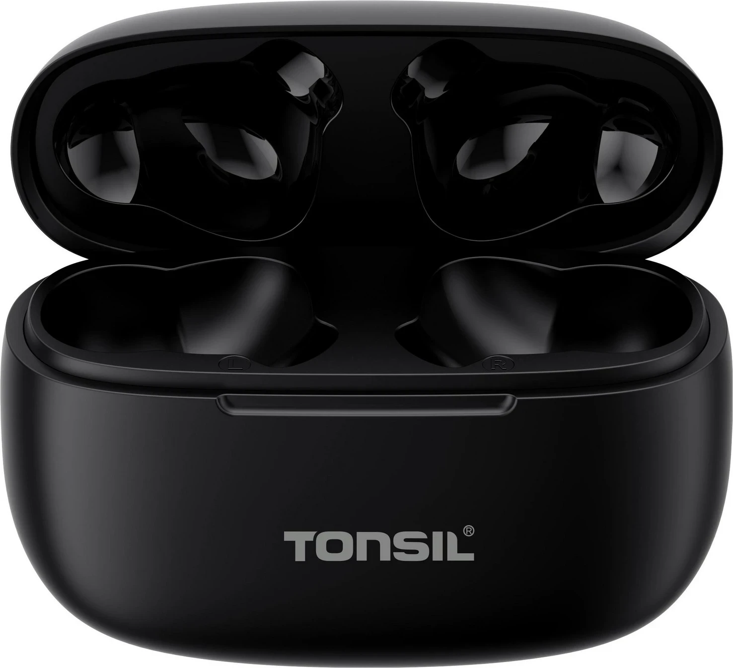 Veshje Wireless Tonsil T50BT, ngjyrë e zezë