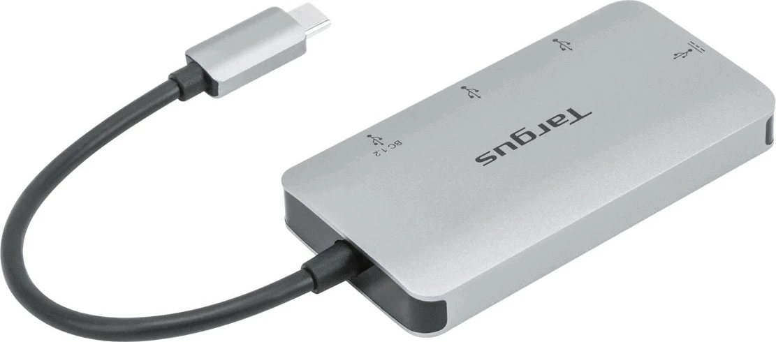 Hub multiport USB-C Targus, argjend
