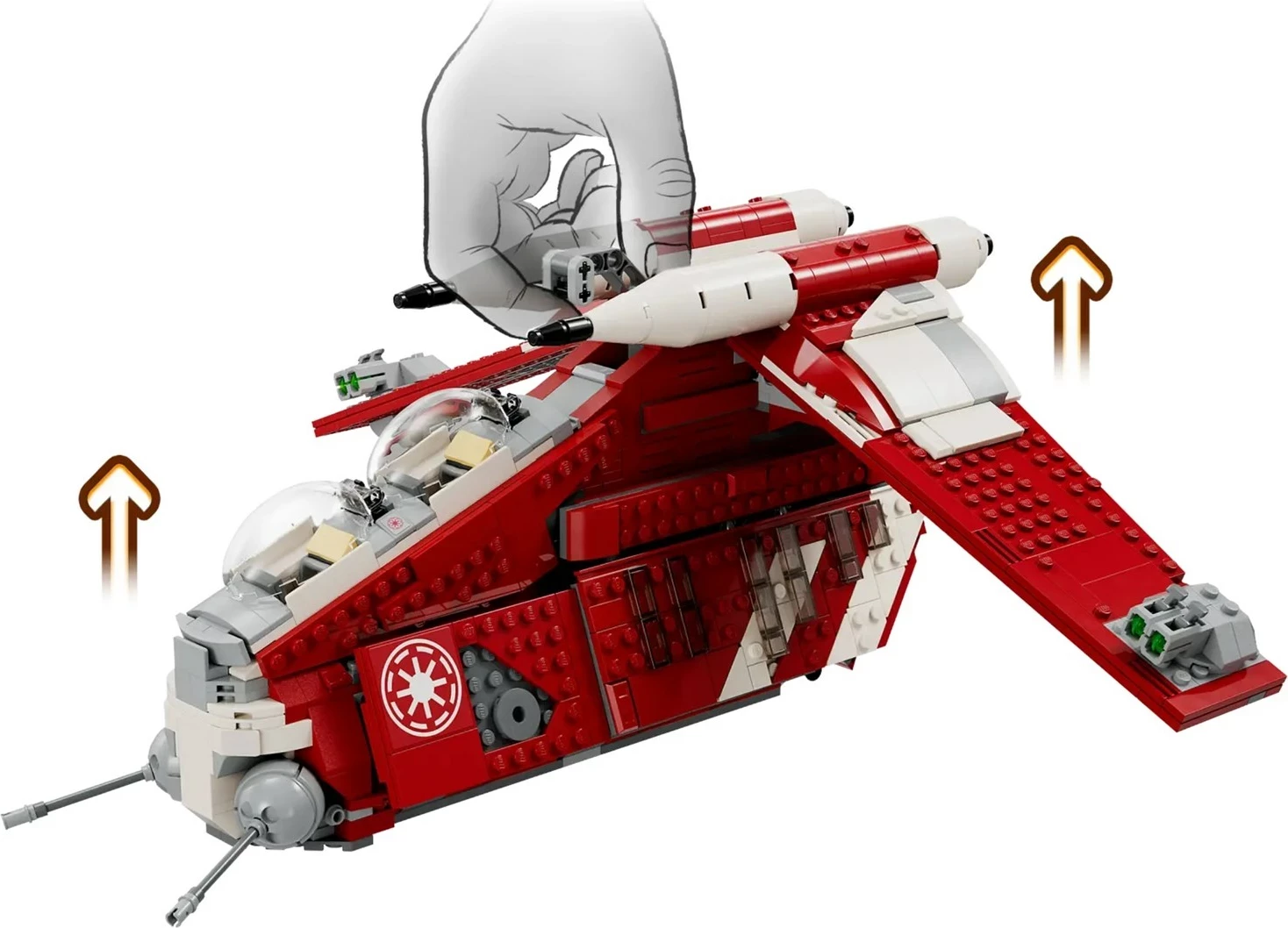 Set LEGO STAR WARS 75354 Coruscant Guard Gunship
