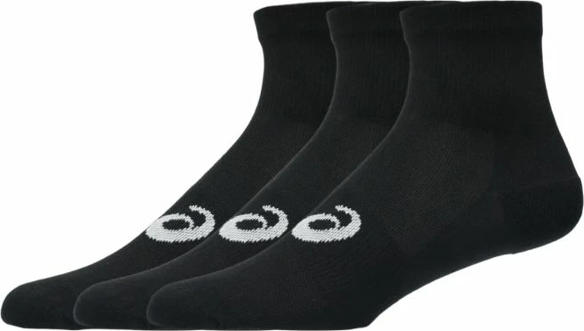 Çorape të shkurtra Asics Quarter Socks 3 palë, të zeza