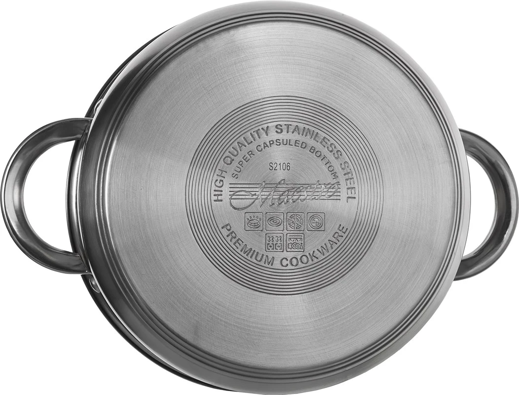 Set me 4 tenxhere Maestro MR-2021, çelik inox