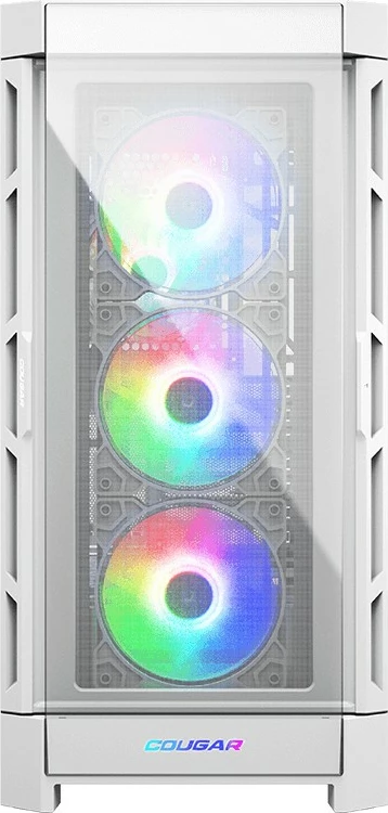 Kasë Cougar Duoface Pro ARGB, Midi Tower, e bardhë