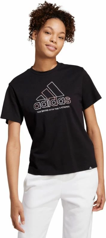 Maicë adidas femra, e zezë
