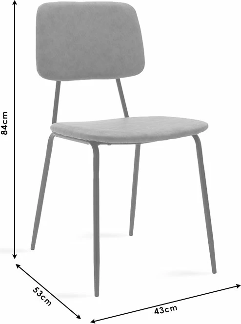 Karrige Tania, pëlhurë antike bezhë, këmbë të zeza, set prej 4 copash