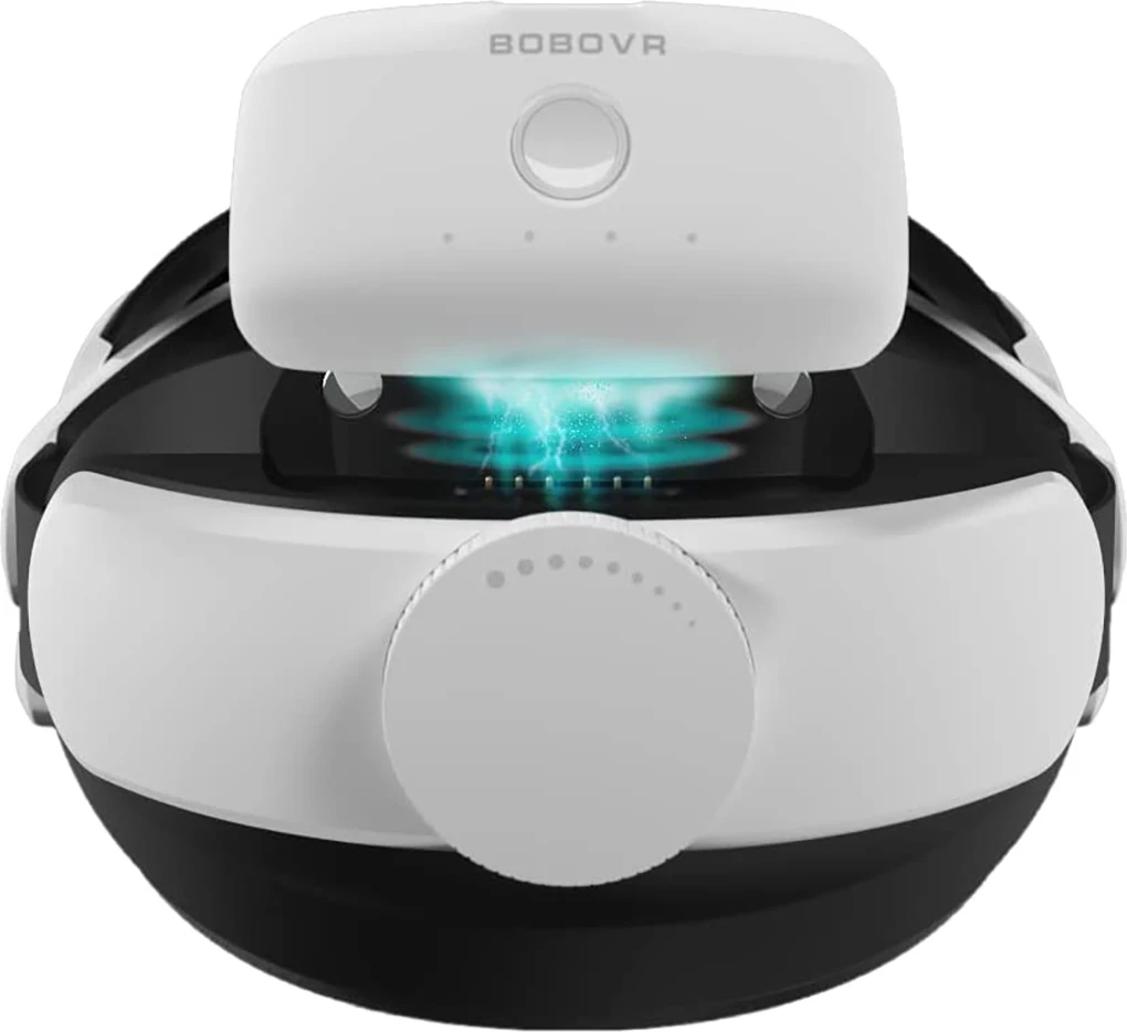 Bateri e jashtme BoboVR B2, 5200 mAh, për rripa BoboVR M1/M2/M3, e bardhë