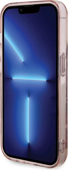 Mbështjellës Hello Kitty IML Tags Graffiti për iPhone 13 Pro/13, Rozë