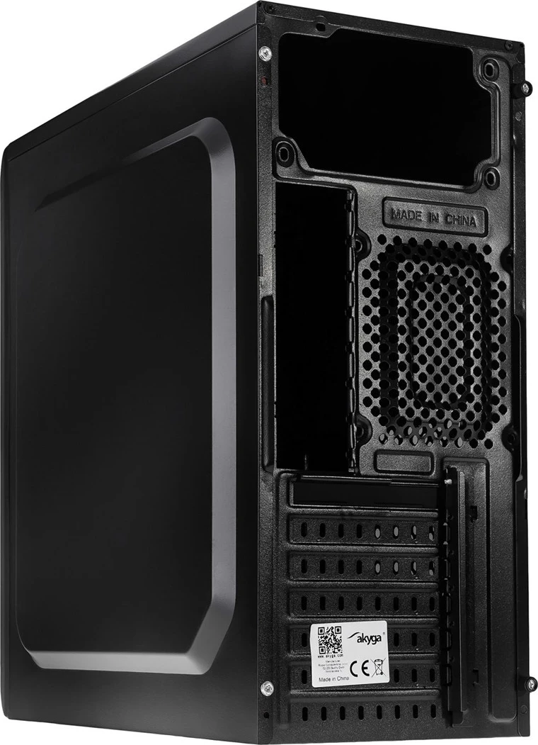 Kasë kompjuteri Akyga, ak995bk PC"ATX, Nero 