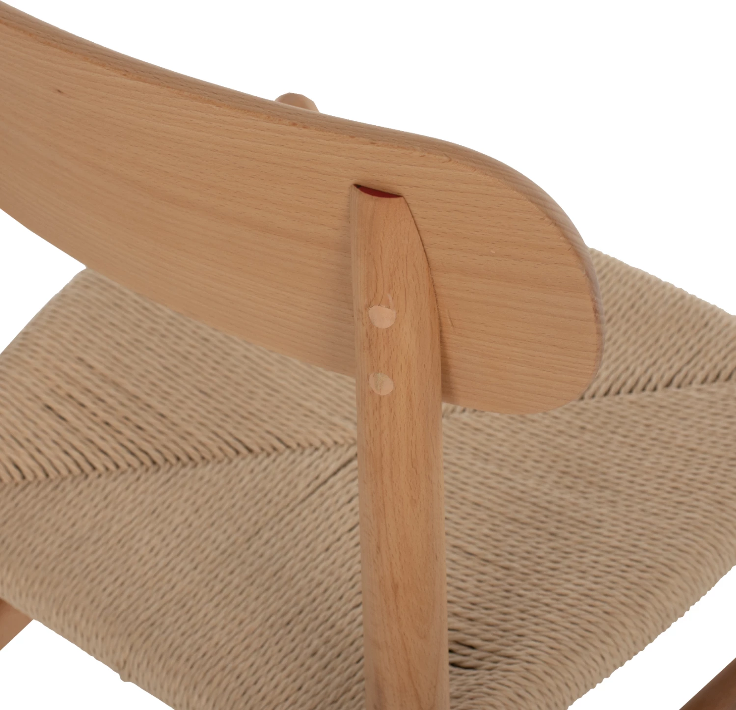 Karrige për ngrënie HELSINKI FH9492.01 dru ahu dhe litar ngjyrë natyrale 46.5x41x80H cm