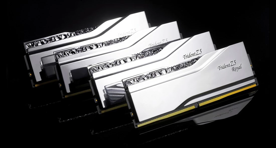 RAM Memorje G.SKILL Trident Z5 Royal F5-6000J3036F48GX2-TR5S, 96 GB (2 x 48 GB), DDR5, RGB