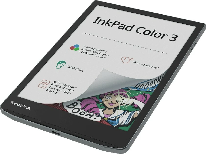 Lexues elektronik PocketBook InkPad Color 3, 32GB, gri