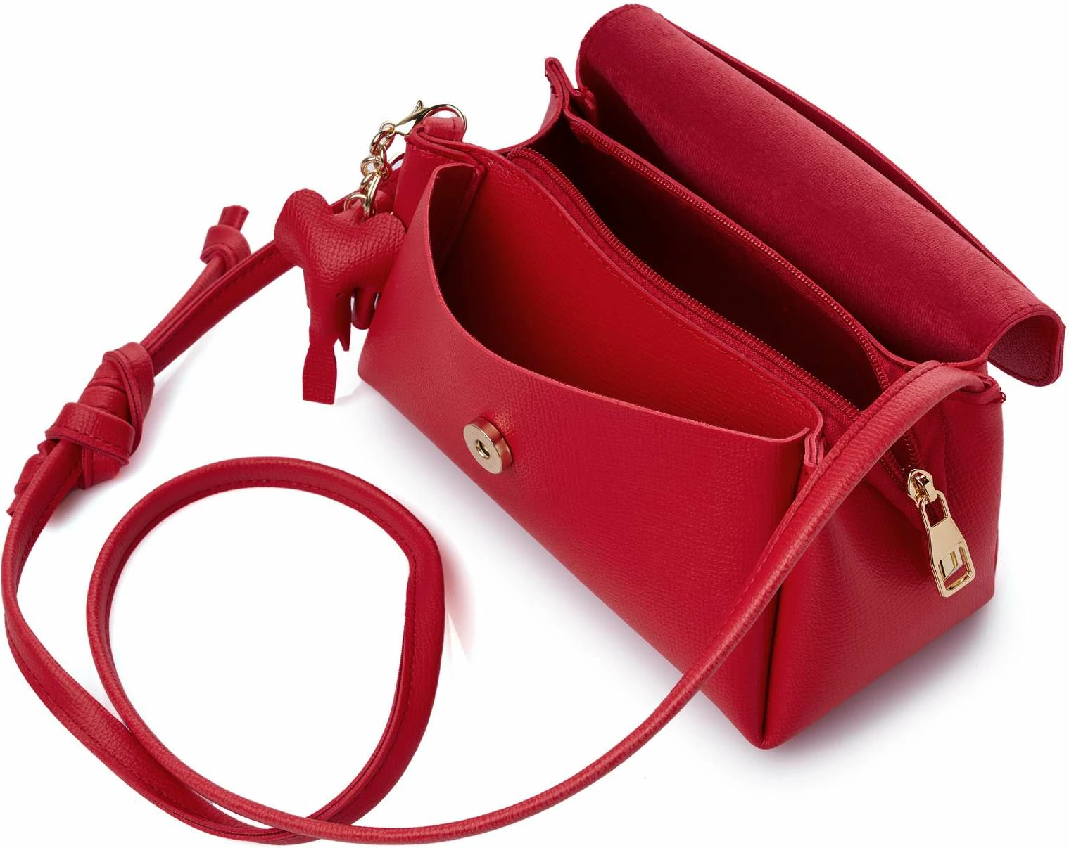 Çantë supi Lucky Bees Ava, e kuqe